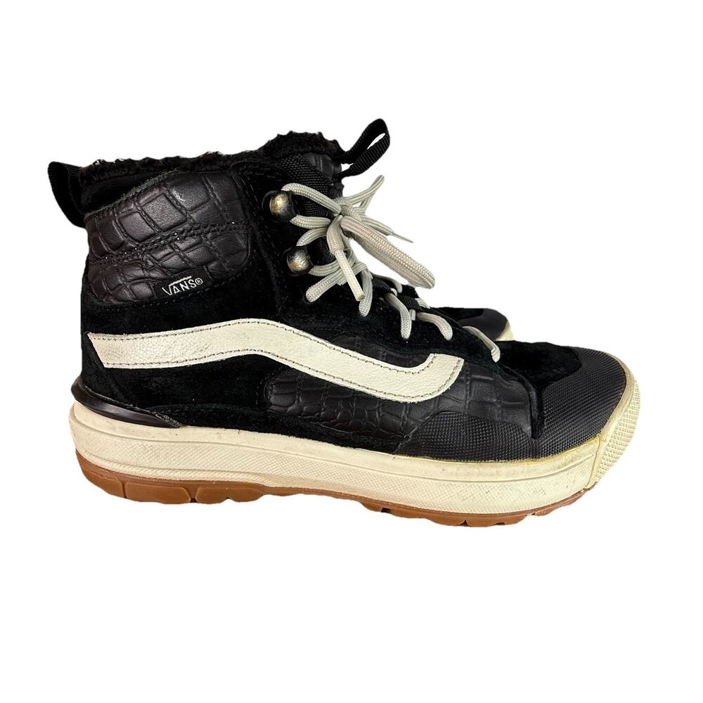 VANS UltraRange Exo Hi‎ MTE, Crocodile Skin-Black, style# VN0A4UWJ2WH, M 5.5 W 7